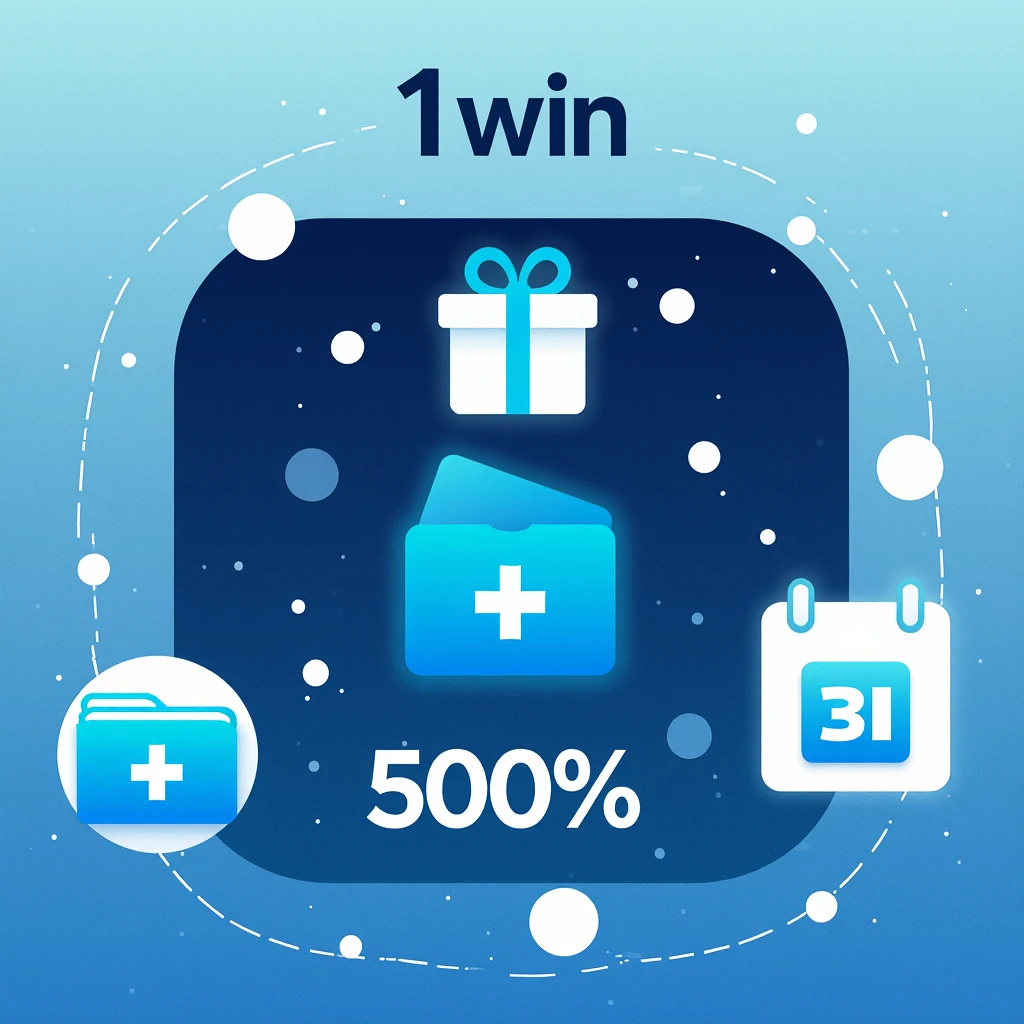 Bono de bienvenida 500% — 1Win